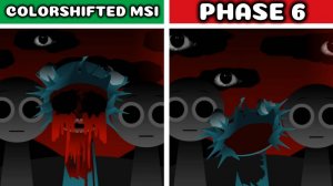 INCREDIBOX SPRUNKI: COLORSHIFTED MSI! 🌈😈 ФАЗА 5 VS 6!