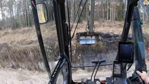 Строительство, дренажные работы , лесная дорога , очередной обзор