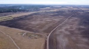 поля у деревни Луговая