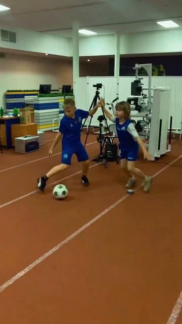 ⚽Командное упражнение для юных футболистов