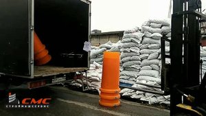 Отгрузка секций мусороспусков в организацию ООО «Главоблснаб»