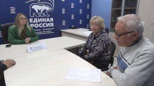 Линара Самединова провела прием граждан а Павловском Посаде