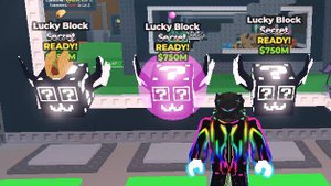 STEAL A BRAINROT SECRET LUCKY BLOCK + CRAFT!!!