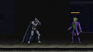 Бэтмен против Джокера в Java игре The Dark Knight (Тёмный Рыцарь)
