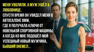 Меня уволили, и муж бросил меня, но когда он увидел меня в автосалоне BMW