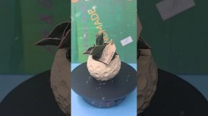 Кашпо из гипса ручная работа.