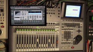 Comparing virtual tracks on a Roland vs2480 homestudio multitrackrecording stat