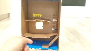 Обзор на домик из картона