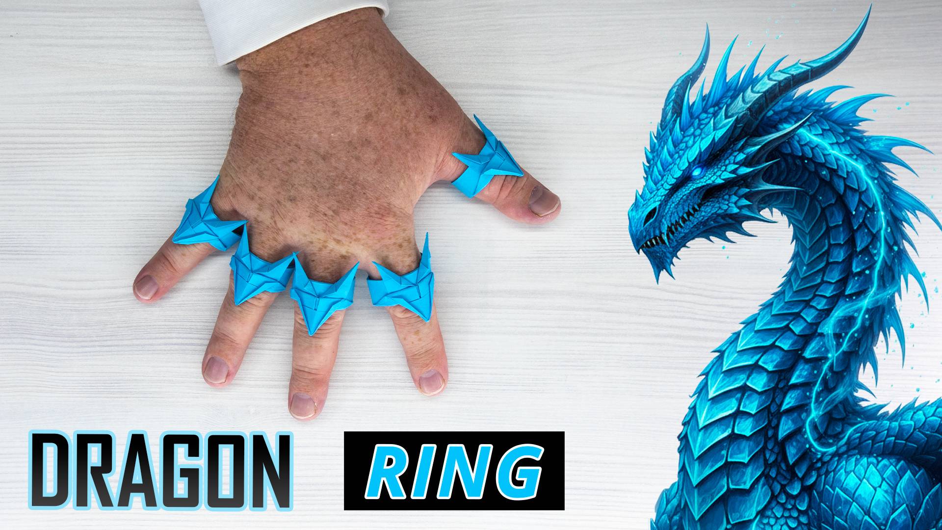 Кольцо Дракона, сделанное из одного листа бумаги смотреть онлайн