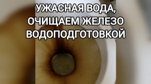 УЖАС, ВСЕ ЖЕЛТОЕ ОТ ЖЕЛЕЗА, УНИТАЗ И ДУШЕВАЯ, ЧТО ПОМОЖЕТ? СТАВИМ ВОДОПОДГОТОВКУ
