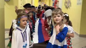 Сегодня в нашем детском саду прошел замечательный праздник, посвященный Дню народного единства