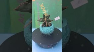 Кашпо из гипса ручная работа.