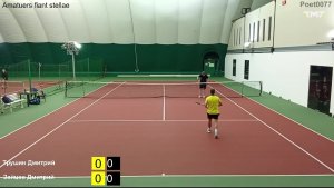 Теннисный мачт любительский Трушин Дмитрий vs Зайцев Дмитрий TMT Турнир Мечта теннисиста