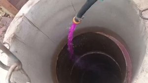 Ст. Малинки. Сан. Обработка и чистка колодца после падении кошки . podkapaev.ru
