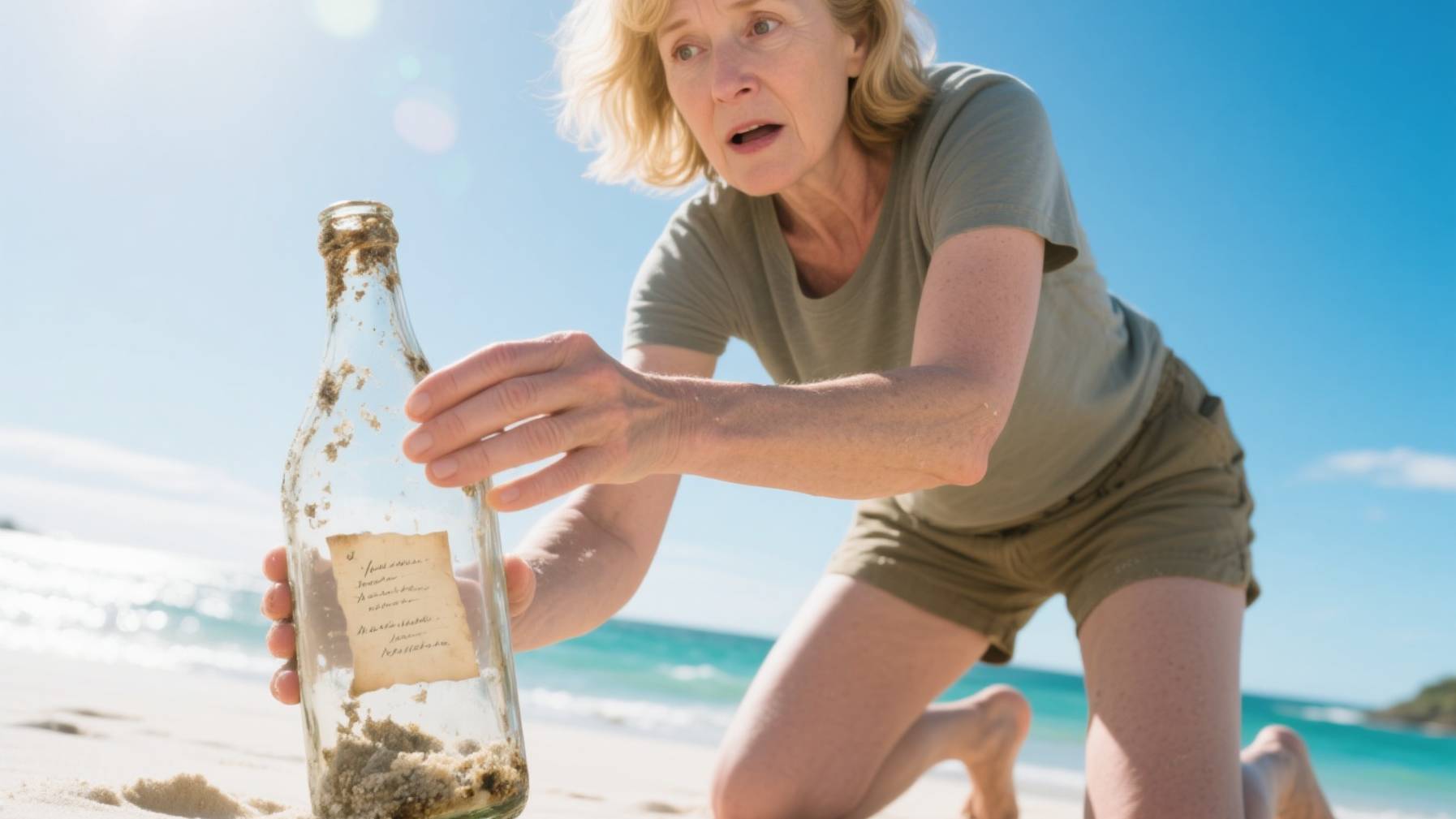 На пляже Уортон-Бич нашли бутылку письмами двух австралийских солдат 1 мировой смотреть онлайн