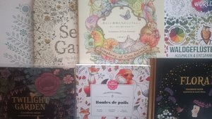 Хобби-блог: что сейчас раскрашиваю, ищем орехи к челленджу Ольги Рани