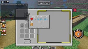 Играю в добыча блокс. Видео от-Roblox game