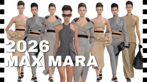 📍 MAX MARA - ДЕТАЛИ крупным планом коллекции весна-лето 2026: сумки, обувь...