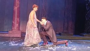 Сергей Маковецкий и Алёна Бабенко. "Пигмалион", поклоны.