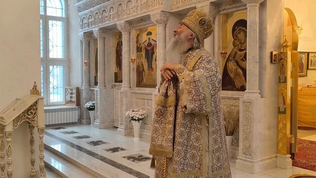 Проповедь митрополита Иоанна в 18-ю Неделю по Пятидесятнице в храме Всех Скорбящих Радость смотреть онлайн