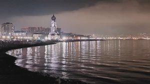 Новороссийск. Прогулка по ночному городу.