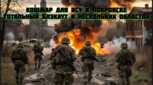 Новости СВО Сегодня- КОШМАР для ВСУ в Покровске. Тотальный блэкаут в нескольких областях