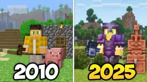 Я Выжил ВСЮ Историю Майнкрафта в Одном Видео