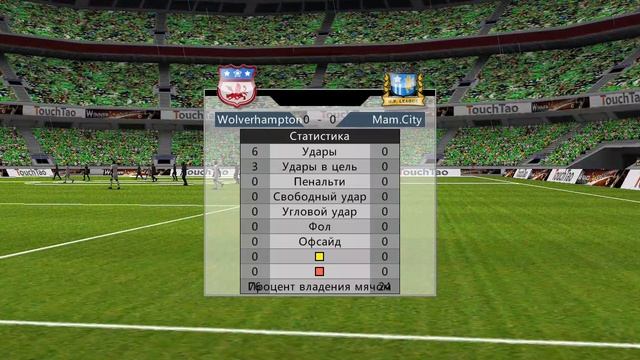 АПЛ. 7 раунд. Вулверхэмптон - Манчестер Сити (0-0).