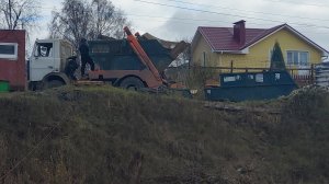 Контейнеровоз на караване