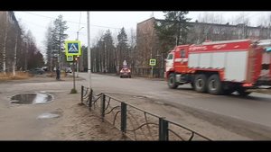 Пожарные учения г.Печора