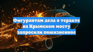 Фигурантам дела о теракте на Крымском мосту запросили пожизненное