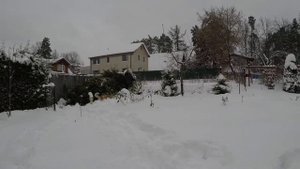 Немчиновка. Участок снегом замело.Вите нравиться.Мое старое с Ютуб