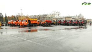 Смотр зимней техники в Самаре: город готовится к борьбе со снегопадами