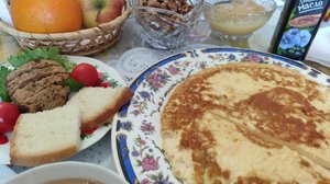 С добрым утром 🌄!! Обзор с окна и завтрак