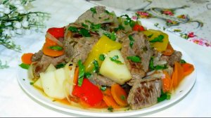 Сытное блюдо для всей семьи.