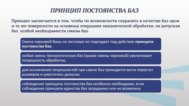 Элементы теории базирования_ основные принципы при выборе баз