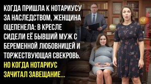 Её бывший муж, его беременная пассия и свекровь — все собрались за наследством. Но...