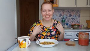 Мукбанг вторая порция супа на обед!