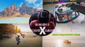 Прохождение Squid Game X — Обновление побег с острова [ROBLOX] 🏝️🏀