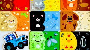 Пазл 🧩 для детей | видео для детей и малышей ❤️