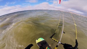 Без стабилизации - Кайтсерфинг в Новосибирске, октябрь 2025