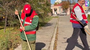 Более 200 дворников ежедневно выходят на уборку улиц Керчи