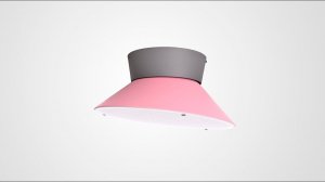 Потолочный светильник KNAP D40 Pink