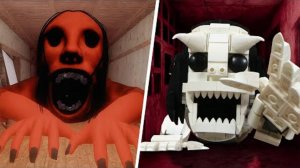 ПЕТА ПЕТА Роблокс Жуткий Краулер Охотится из Lego School Of Nightmare На всех уровнях с предупрежден