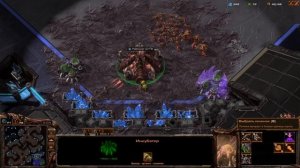 StarCraft II СТАРКАРФТ 2! СЕТЕВАЯ ИГРА ЗА ЗЕРГОВ!