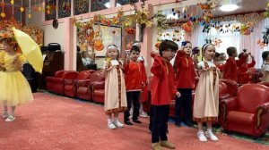 Песня-оркестровка"Осень, подожди!"Группа №10 "Солнечные зайчики"