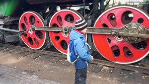 Паровозное депо "Подмосковная". Паровозы, поворотный круг