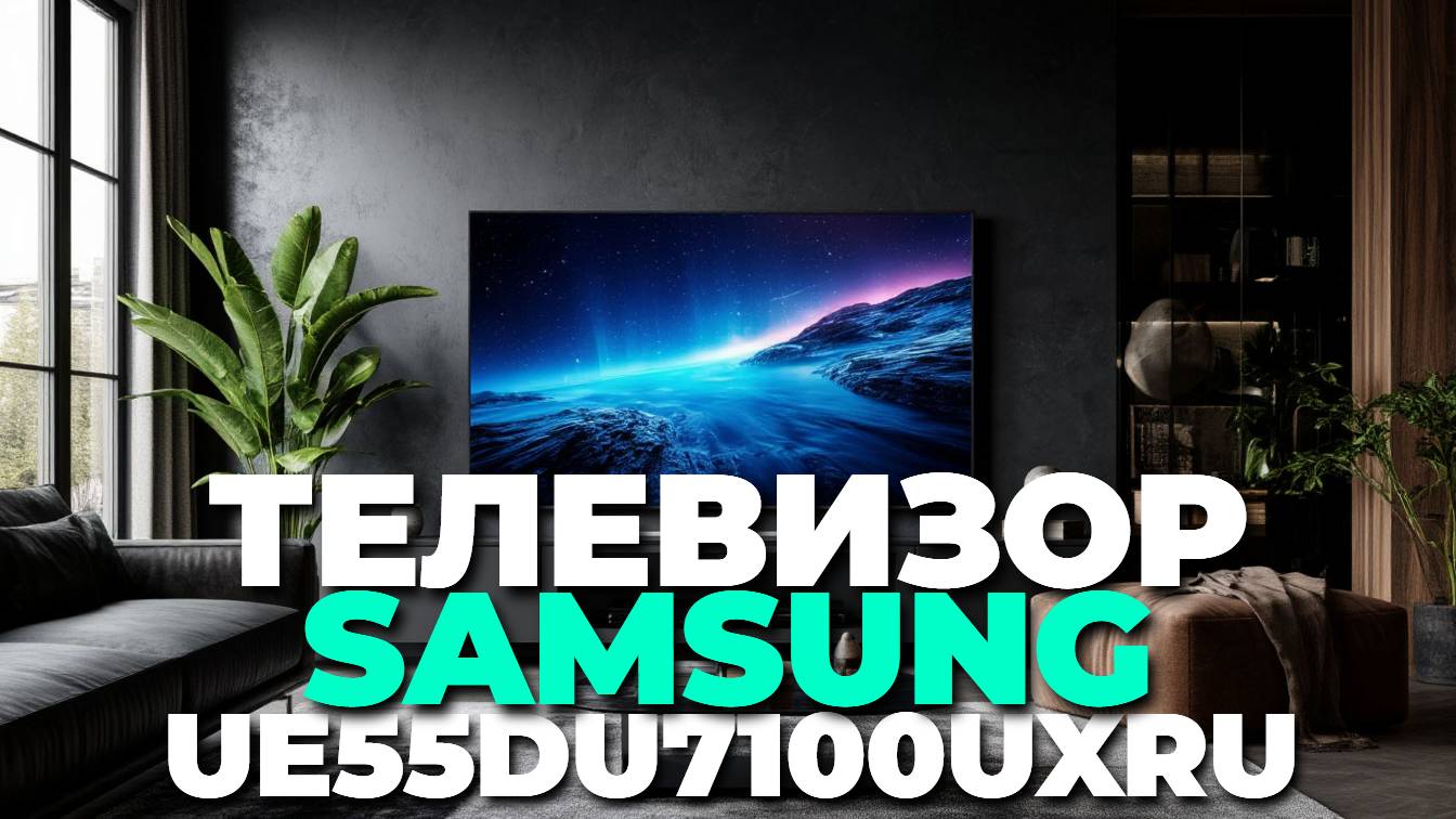 Samsung UE55DU7100UXRU — что важно знать перед покупкой телевизора
