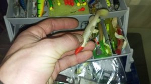 Мой рыболовный ящик "новичка". Строго не судите...