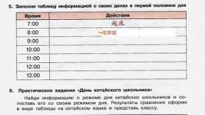 Сизова Время учить китайский 6 класс Рабочая тетрадь Урок 2